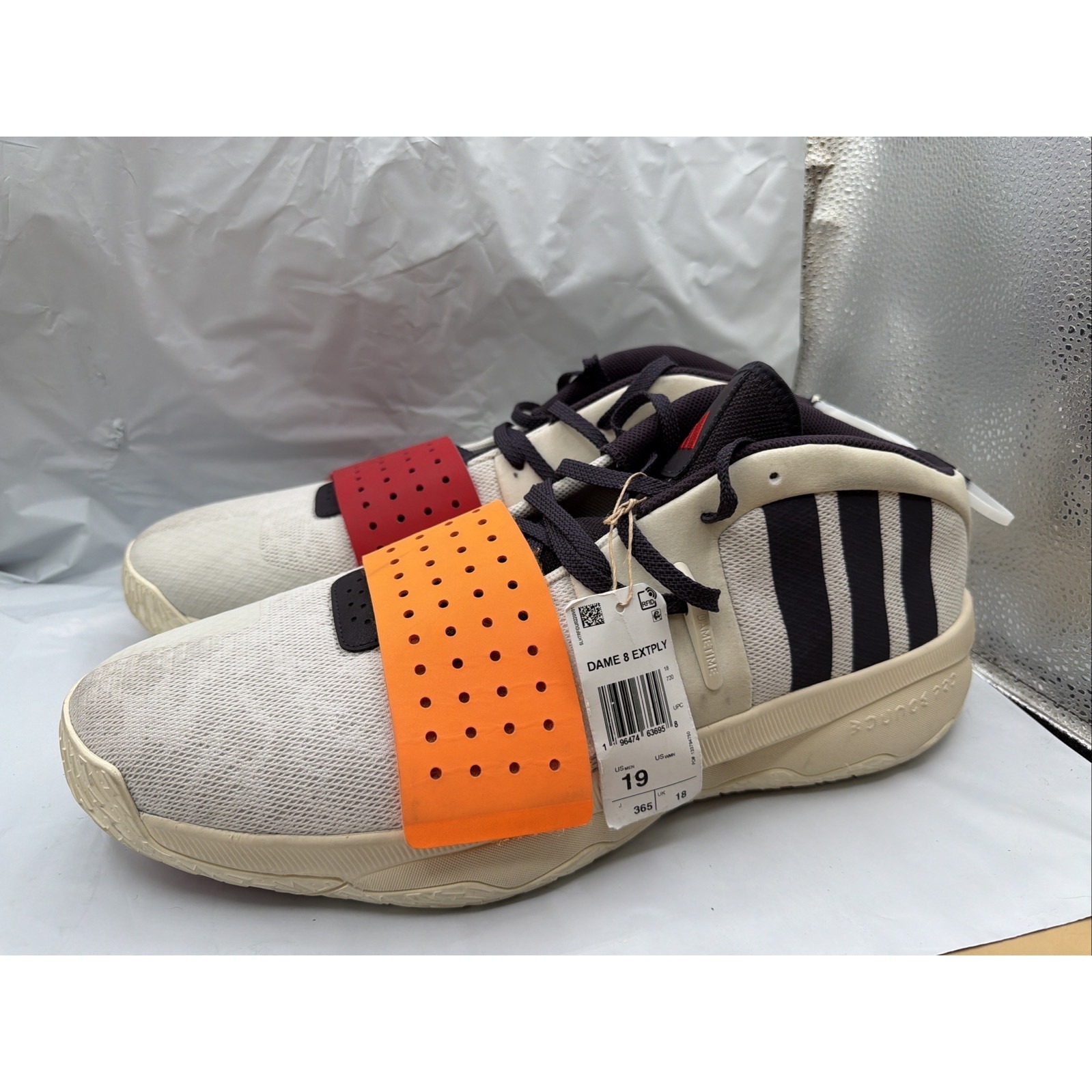 Nwt Adidas Dame 8 Extply Basketball Shoes Size 19